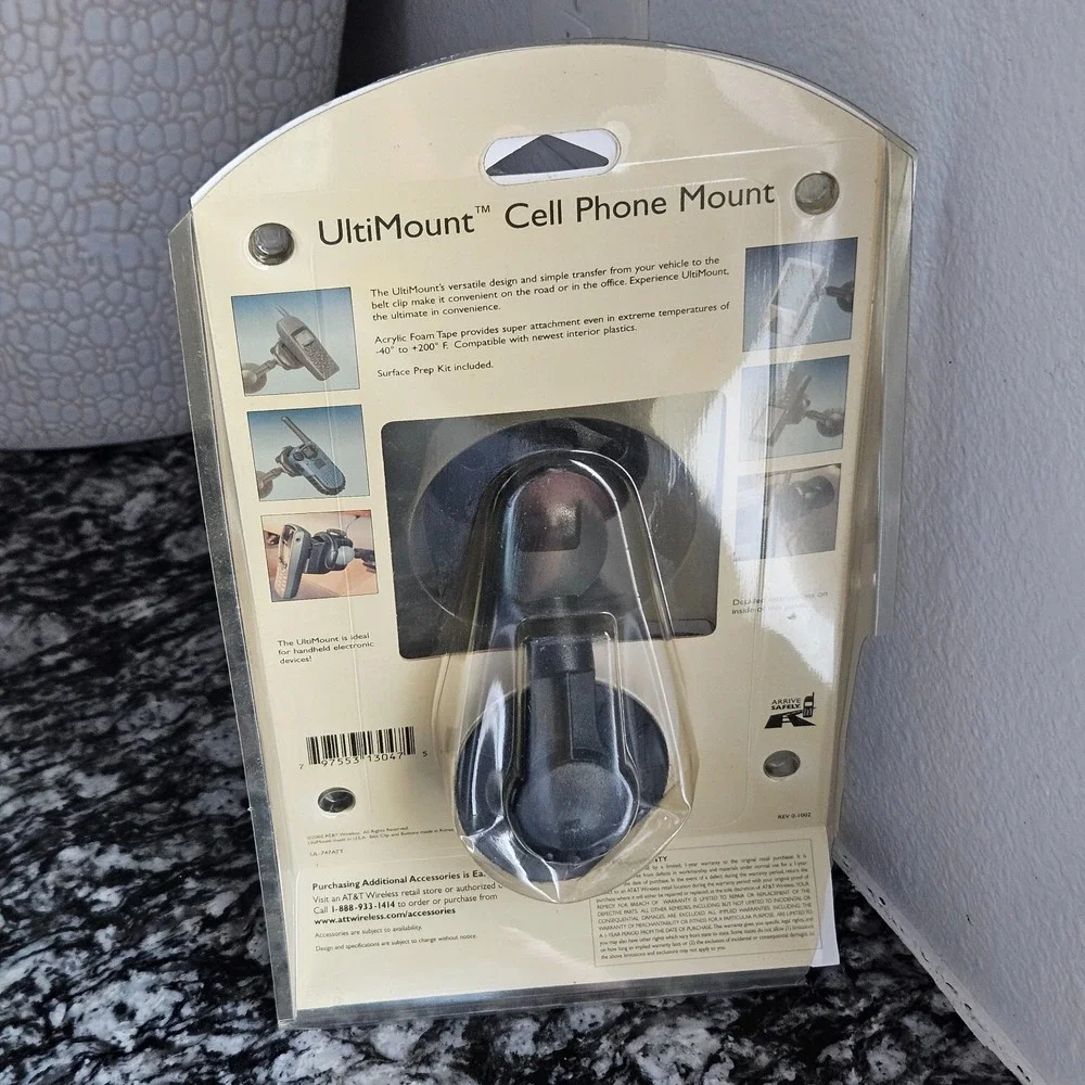 Vintage NOS‎ AT&T Wireless UltiMount™ Cell Phone Mount by PRO.FIT INTERNATIONAL